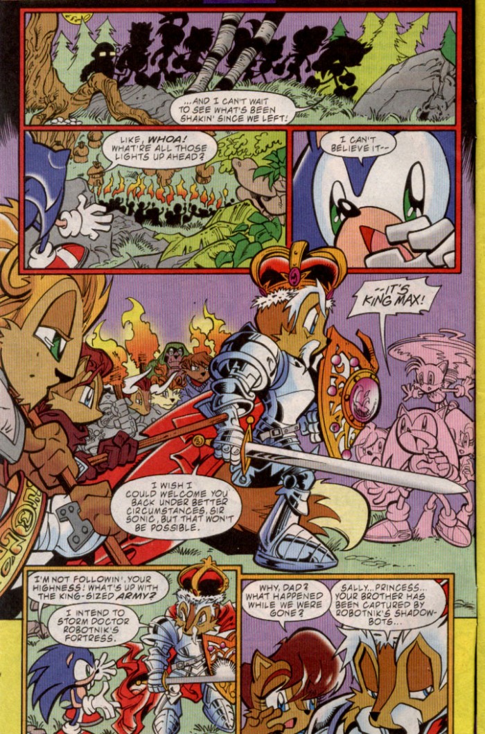 Sonic - Archie Adventure Series November 2000 Page 2